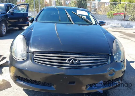 2006 Infiniti G35 z USA, uszkodzony, nr VIN JNKCV54E86M701757